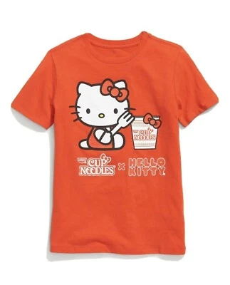 Nueva Camiseta Old Navy Hello Kitty x Nissin Cup Noodles Old Navy Niñas Talla Mediana (8) Foto 1 de 2