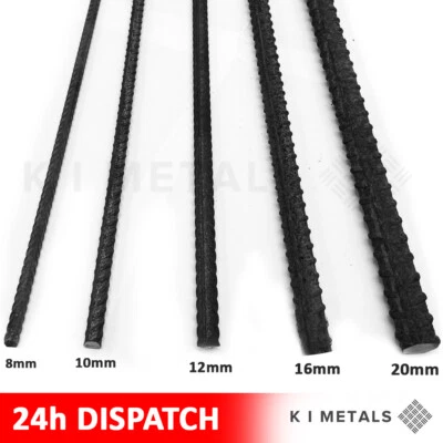 KIMETALS Steel Rebar | Reinforcement Bar for concrete (Various sizes available)