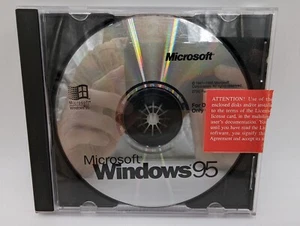 Microsoft Windows 95 Disc For Distribution W/ New PC NOT Sealed Disc Only - Picture 1 of 3