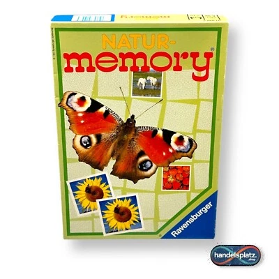 Natur Memory - Ravensburger - Vollständig - Tiere Pflanzen Kinderspiel 1992 - Bild 1 von 4