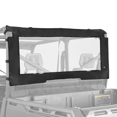 Soft Rear Windshield Window No Zipper for Can-Am Defender HD 5/ 7/ 8/ 9/ 10 Max - Image 1 of 4