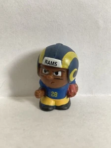 Teenymates NFL Legends 1” Marshall Faulk Rams Mini Figure - New. - Picture 1 of 3