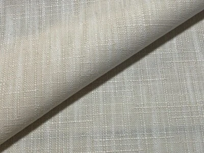 Jute Whipped Cream medium weight texture multipurpose decorating fabric in cream - Image 1 of 4