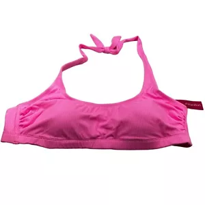 Xhilaration Women's Size 18W Swim Top Lightly Lined Pink New With Tags - Picture 1 of 12