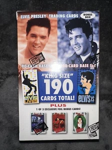 2008 Presseausweis Elvis Presley Factory Sealed King Size Bonus Box 190 Karten - Bild 1 von 4