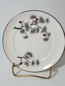 Pope Gosser Silver Pine Bread and Butter Plate 6'' - Picture 1 of 4