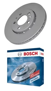 2x Brake Discs Pair Vented Front 256mm 0986478853 Bosch Set 1J0615301L 6QD615301 - Picture 1 of 24