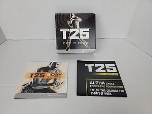 Beachbody Focus T25 Get It Done 9 DVD Set Alpha + Beta Fitness Workouts - Bild 1 von 16