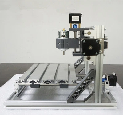Máquina de grabado CNC2418 hágalo usted mismo de 3 ejes grabadora láser fresado tallado de madera + 2500 mW Foto 1 de 4