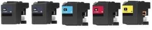 Cartuccia toner a getto d'inchiostro 5black&color per stampante multifunzione Brother MFC-J6925DW - Foto 1 di 1