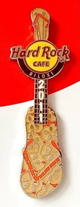 2011 HARD ROCK CAFE BILOXI FLIP FLOP SAND DOLLAR GUITAR LE PIN - Picture 1 of 1