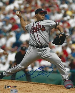 Russ Ortiz hand signed / autographed 8" x 10" photo. Atlanta Braves MLB - Picture 1 of 3