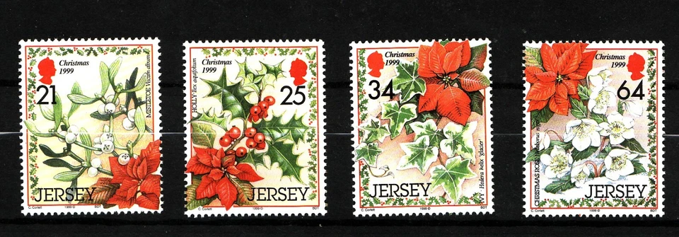 1999 Jersey, Christmas, NH Mint Set, SG 923-26 - Image 1 of 1