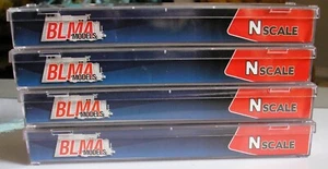 BLMA MODELS - N SCALE - TRINITY 64' REEFER - UNION PACIFIC ARMN - LOT OF FOUR 4 - Picture 1 of 14