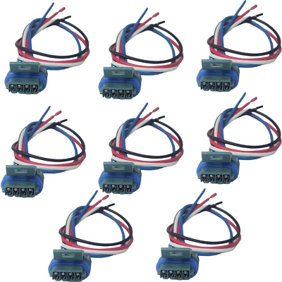 Juego de 8 conectores eléctricos de bobina de encendido UF271 para: Cadillac Chevrolet GMC Foto 1 de 3