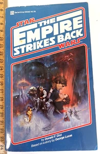 STAR WARS : The Empire Strikes Back by Donald Glut. 1st print 1980 movie tie-in - Picture 1 of 9