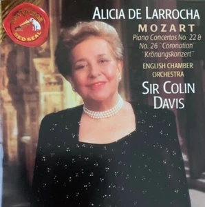 Mozart – Piano Concertos No. 22 & No. 26 - De Larrocha, Davis - RCA Red Seal CD - Picture 1 of 3