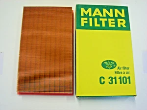 PORSCHE 944 AIR FILTER / MANN C 31101  FITS 944 1983-89 2.5L P/N 944 110 186 02 - Picture 1 of 4