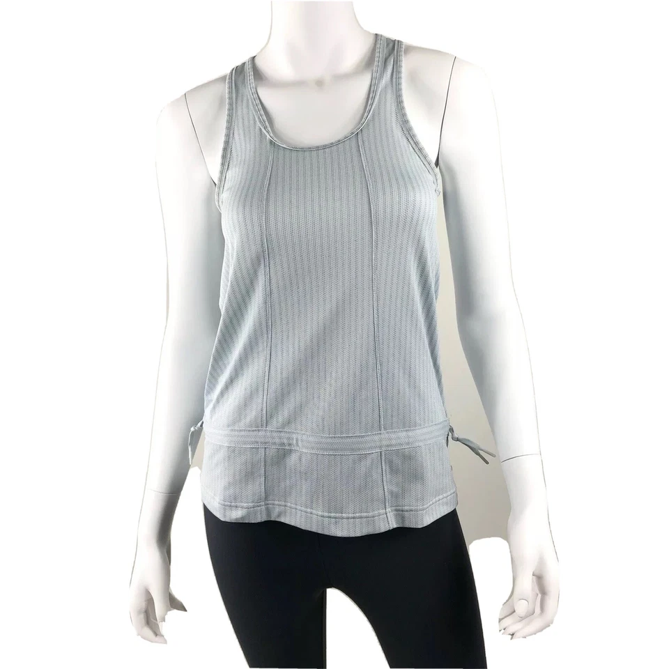 Corbatas de malla sin mangas STELLA MCCARTNEY espalda deportiva talla S detalle transparente yoga gimnasio  Foto 1 de 4