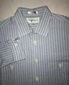 Men's Burberry London Button Down Shirts Size 16 - 35 USA Large - Picture 1 of 3