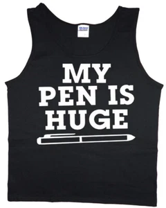 Mens Tank Top Graphic Tee Funny Sleeveless T-shirt Muscle Clothing Apparel - Picture 1 of 1