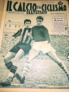 Rivista Il Calcio e il Ciclismo  illustrato 1952 (annata completa) Rilegato - Foto 1 di 5