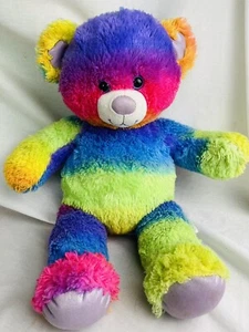 Build A Bear Workshop Regenbogenbär 16 Zoll - Bild 1 von 12