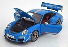 Voitures de tourisme miniatures bleus Porsche