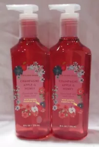 Lote de 2 CHAMPÁN MANZANA Y MIEL gel limpiador Bath & Body Works - Imagen 1 de 4