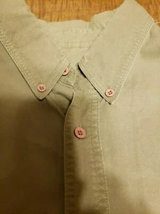 CAMICIA UOMO TIMBERLAND MANICA LUNGA ABBOTTONATA LAVORO UTILITY TAN TAGLIA L - Foto 1 di 11