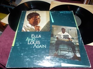 ELLA AND LOUIS AGAIN LP VERVE MGV 4006-2   VG+/EX - Picture 1 of 6