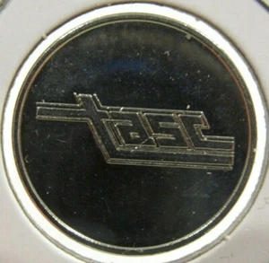 Gettone autobus TASC Bedford 1982, IN Transit - Mondiali Indiana - Foto 1 di 2