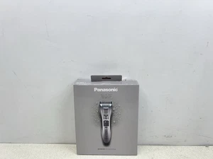 Panasonic - Men’s All-in-One Facial Beard Trimmer / Body Hair Groomer - Silver - - Picture 1 of 3