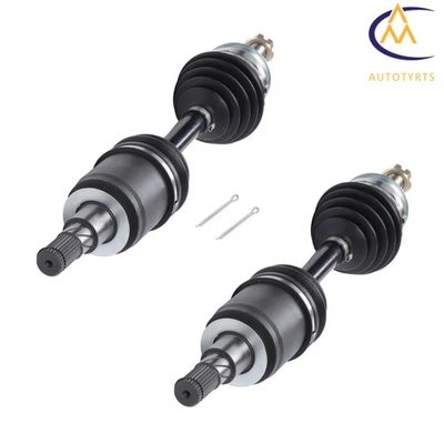 Par de 2 ejes delanteros CV para Nissan Frontier Xterra Pathfinder Suzuki Equator Foto 1 de 4