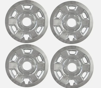 2015-2022 COLORADO CANYON 16" Steel Wheel Liners Skins Covers CHROME Hubcaps SET - Image 1 of 2