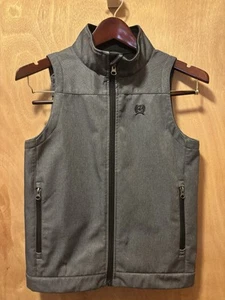 Cinch Bonded Logo Sleeveless Full Zip Vest Boys Size 10   - Picture 1 of 3