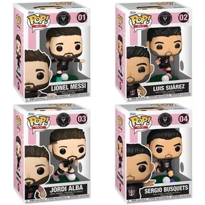 Funko Pop! Paquete de 4 figuras de vinilo visitante MLS Inter Miami - Imagen 1 de 5