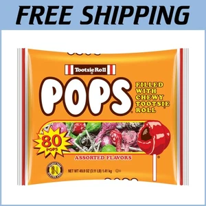 3.11 Pounds of Tootsie Roll Pops - Perfect Assorted Candy for Parties & Events - Picture 1 of 10