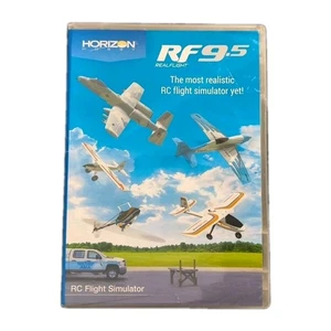 HORIZON (2020) RF9.5 REALFLIGHT RC Flight Simulator Trainer EX Software Only - Picture 1 of 3