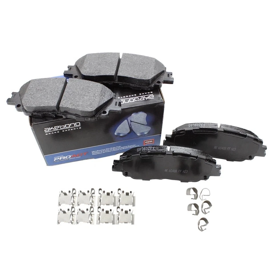 Pastillas de freno delanteras de cerámica Akebono ProACT para Lexus UX250 Toyota RAV4 Avalon Camry Foto 1 de 4