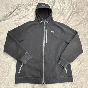 Chaqueta Under Armour Para Hombre XL Negra Infared Dobson ColdGear Storm Softshell - Imagen 1 de 12