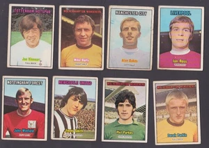 L13 cards FOOTBALLERS (Orange, 171-255) by A&BC Gum 1970 Cat £65 - Picture 1 of 4
