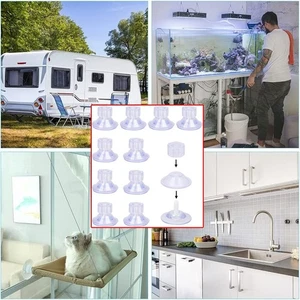 10 Pezzi Ventose Gancio Tendalino Lato Riparazione Kit Per for Roulotte Camper - Picture 1 of 10