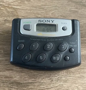 Sony Walkman SRF-M37V AM/FM/WB tragbares Radio mit Gürtelclip getestet funktioniert——-25 - Bild 1 von 4