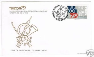 Chile 1979 #961 FDC TELECOM 79 - Picture 1 of 1
