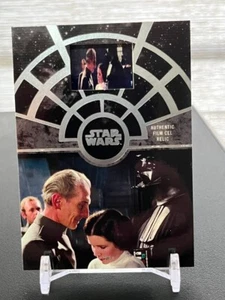 PRINCESS LEIA 2017 Star Wars Authentic Film Cell 40th Anniversary SP 1/1 - Picture 1 of 2