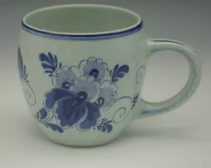 TAZZA DA CAFFÈ IN CERAMICA DELFT HOLLAND VINTAGE - Foto 1 di 5