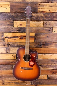 Fender CC-60SCE Concert Limited-Edition Acoustic-Electric Guitar DAMAGED - Picture 1 of 7