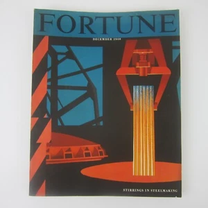Vintage FORTUNE Magazine December 1948 Cadillac, Buick, Mercury, Ford Car Ads - Bild 1 von 24