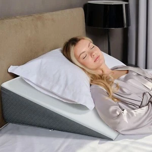 Kolbs Bed Wedge Pillow for Sleep Apnea Sleeping Comfort Relaxing Acid Reflux ... - Picture 1 of 9